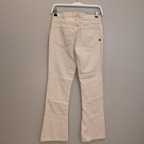 Abercrombie & Fitch Jeans Bootcut Cream Classic Costal - Size 2 - Picture 2 of 9
